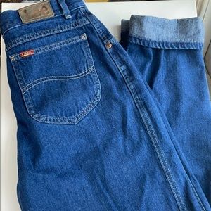 Lee Super High Waisted Mom Jeans